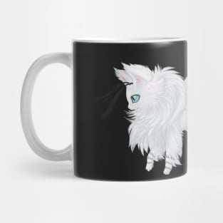 Turkish Angora x Ermine Catmoth Mug